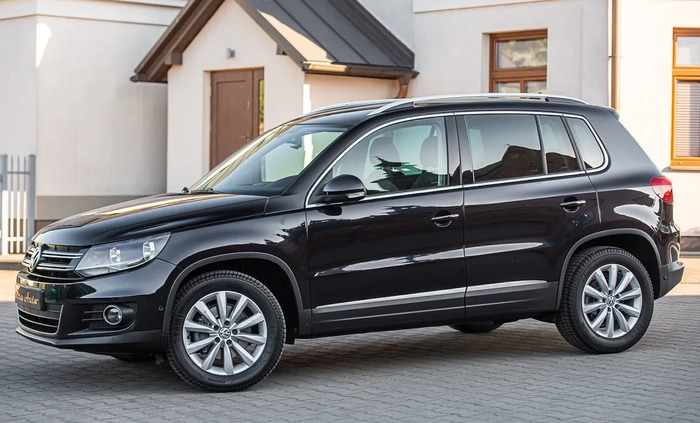 Volkswagen Tiguan cena 59900 przebieg: 194123, rok produkcji 2013 z Zator małe 407